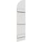 Ekena Millwork Rustic 4 Board Joined Board-n-Batten Faux Wood Shutters w/Quarter Round Arch Top, 21 1/2W x 70H, PR FBJ06Q21X070RUF - alternate 7